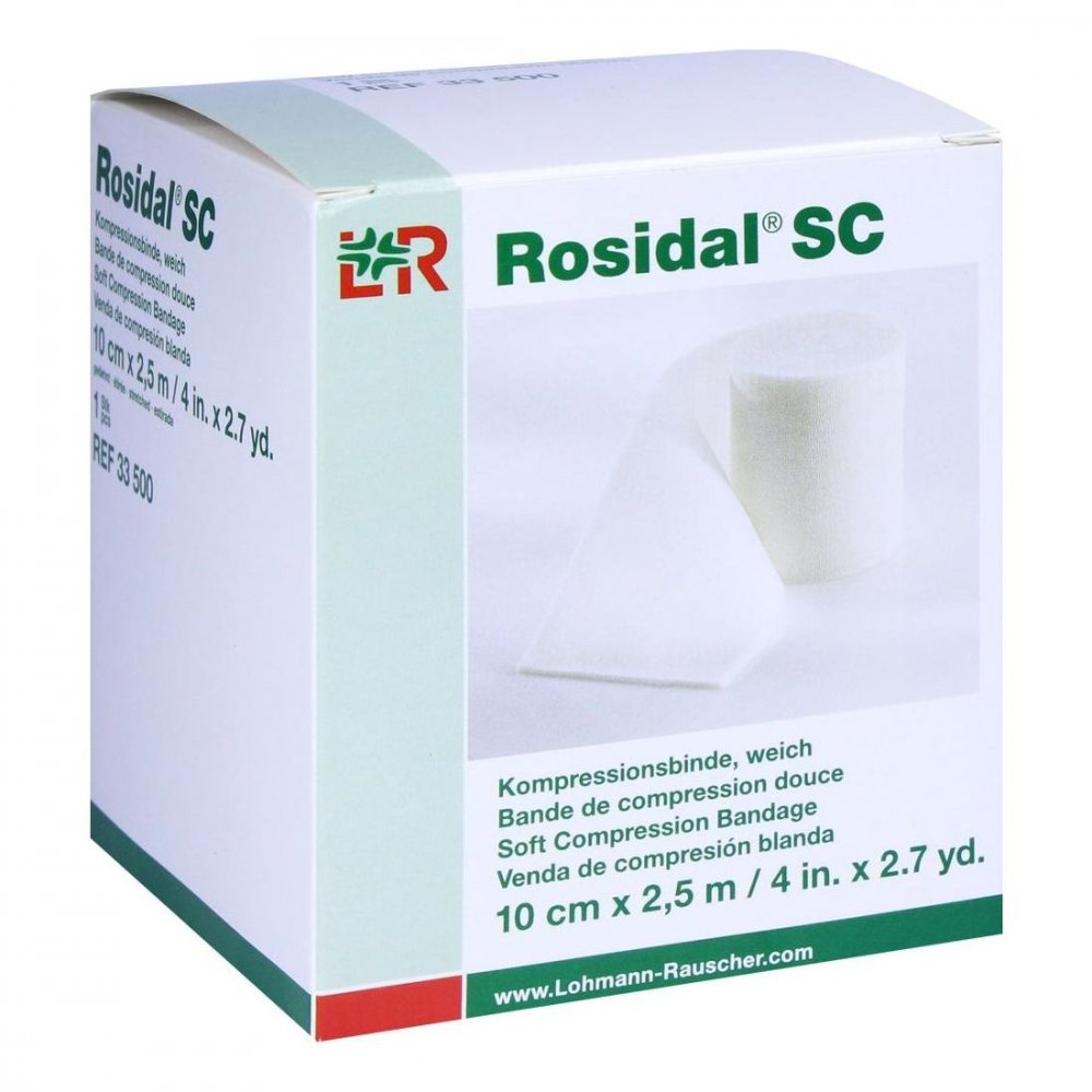Lohmann & Rauscher GmbH & Co.KG Rosidal Sc Kompressionsbinde weich 10cmx2,5m 00144880