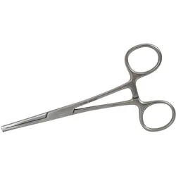 Kocherklemme gerade 14 cm Edelstahl