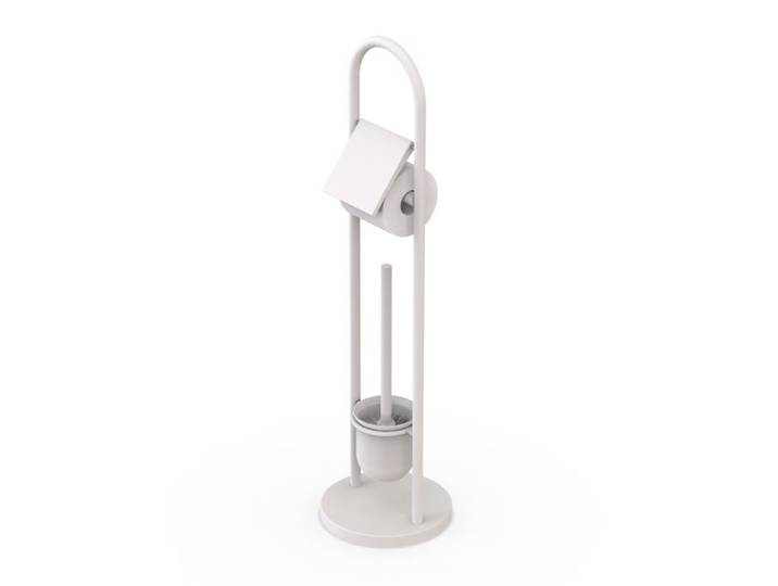 Relaxdays Toiletbutler rvs met toiletborstel