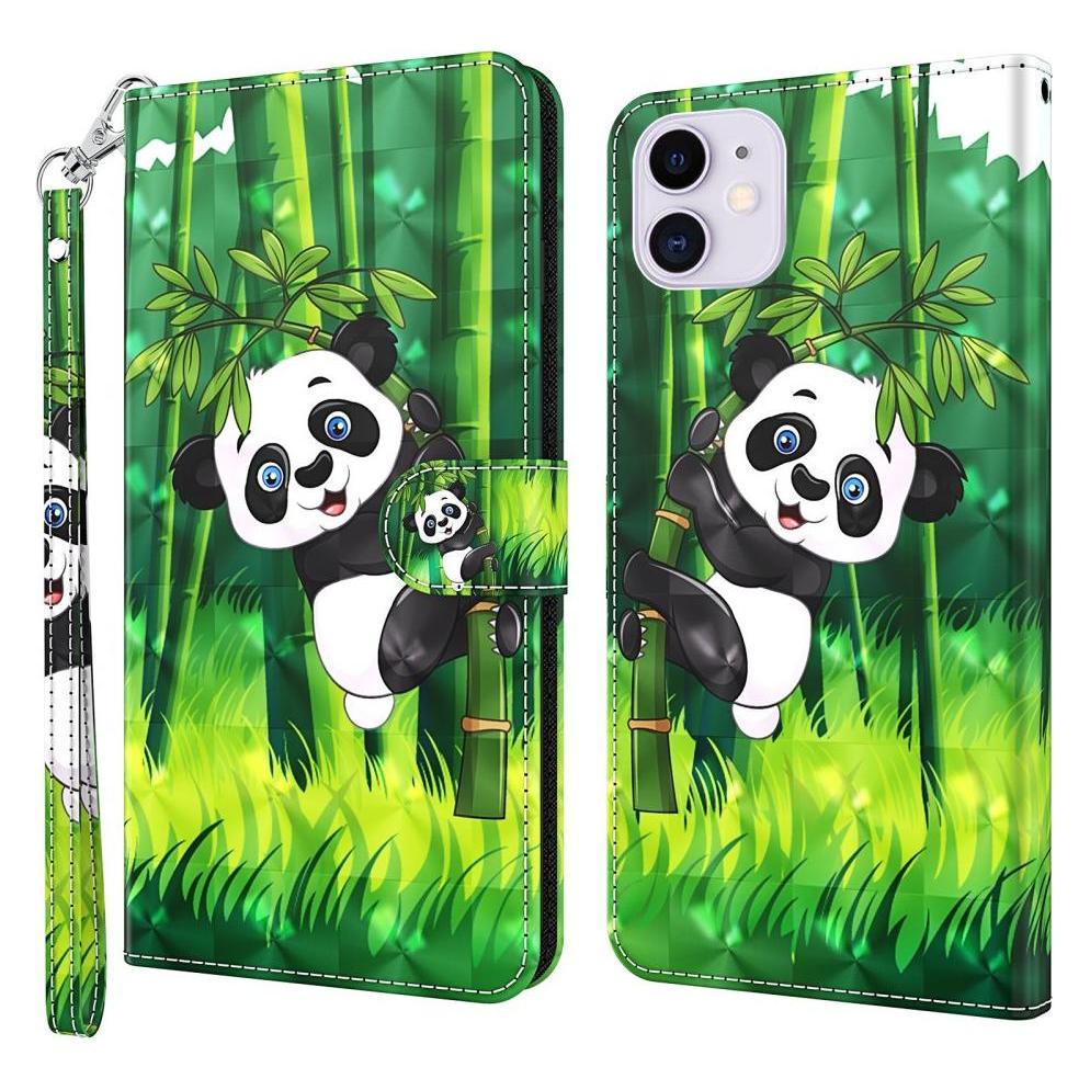 Cover-Discount iPhone 13 Pro Max - Etui Glitzer Effekt Panda (Apple iPhone 13 Pro Max) (101127909B)