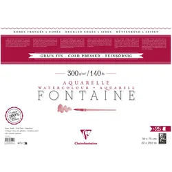 Clairefontaine, Bastelpapier, Fontaine-Papier (300 g/m2, 25x)
