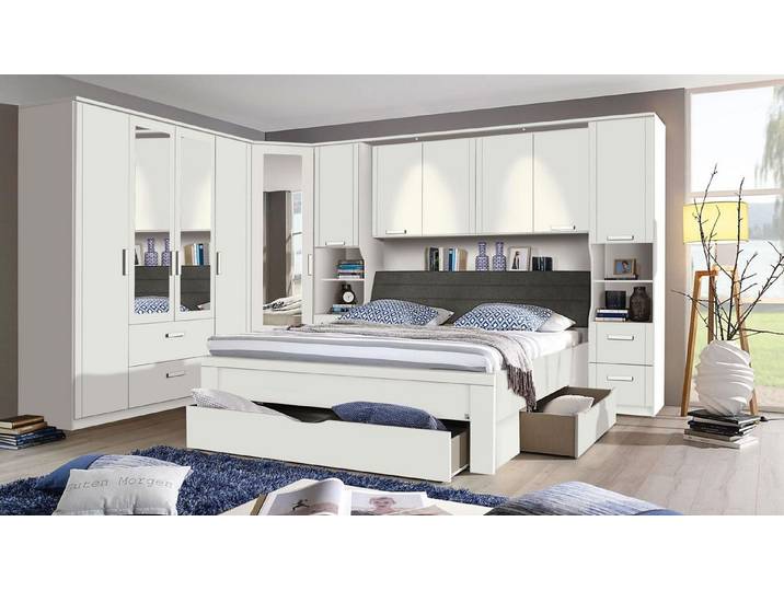 rauch ORANGE Schlafzimmer-Set rauch ORANGE Lindau 4-teilig Alpinweiß 180x200