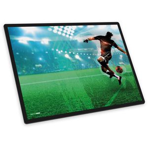 itenga Schreibunterlage 33106458, mehrfarbig, Kunststoff, Fußball, 40 x 53cm