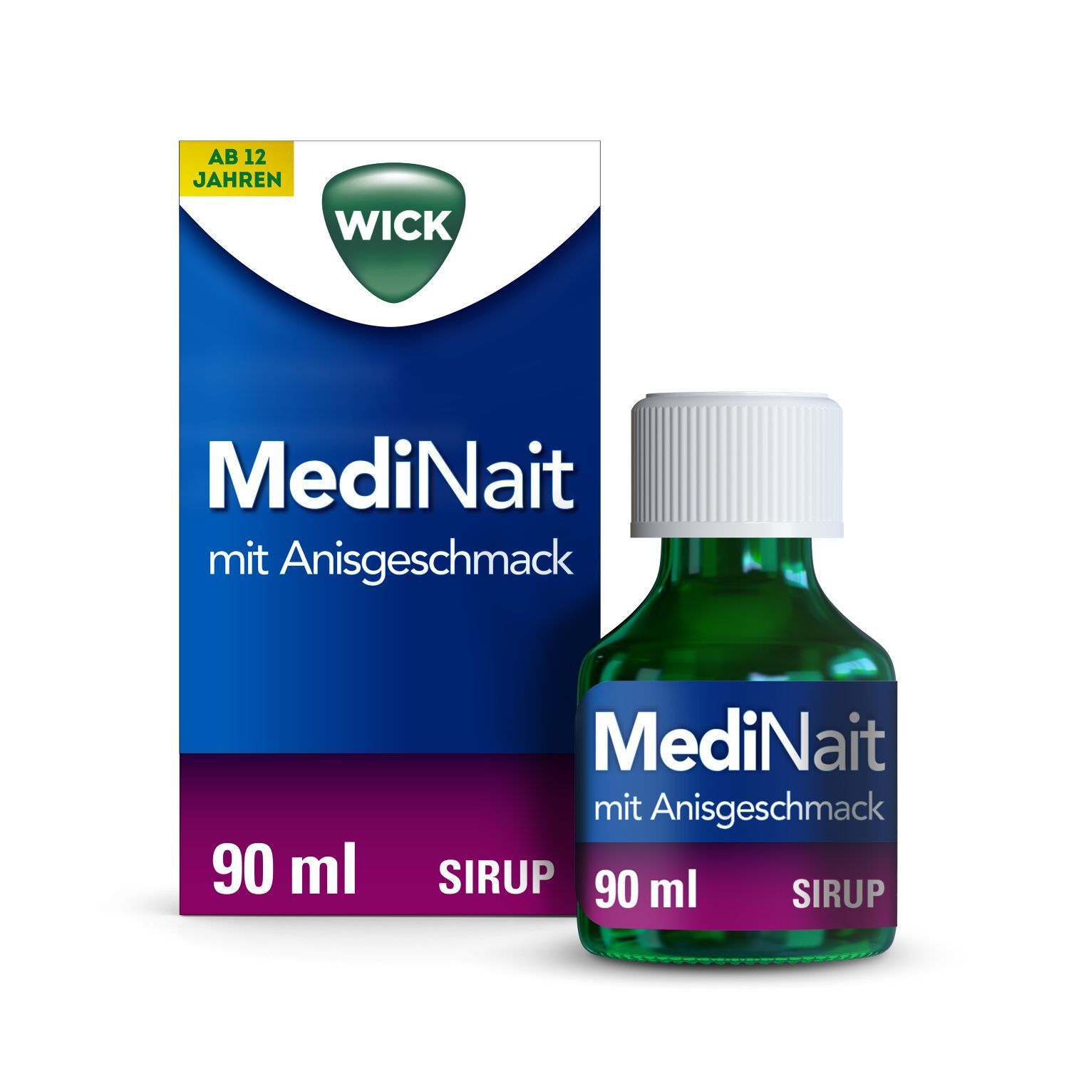 Wick MediNait mit Anisgeschmack Sirup 90 ml