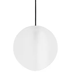 Zafferano Sirio Keramik-Pendelleuchte, Made in Italy, modulares Design, integrierte LED-Lichtquelle, warmweißes Licht (3000K), Weiß, Durchmesser 24 cm
