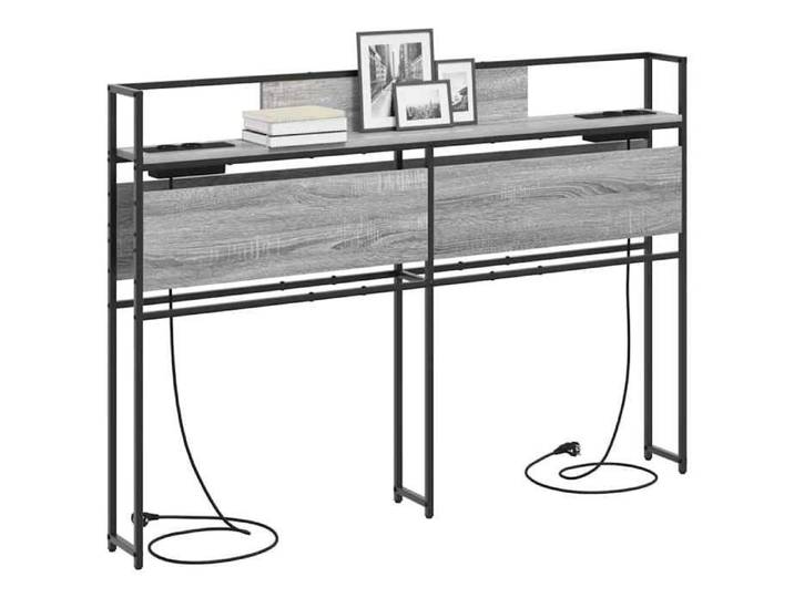 Top sélection  Tête de lit - ECOHOME - de rangement Sonoma gris 160cm - bois d'ingénierie - 2561