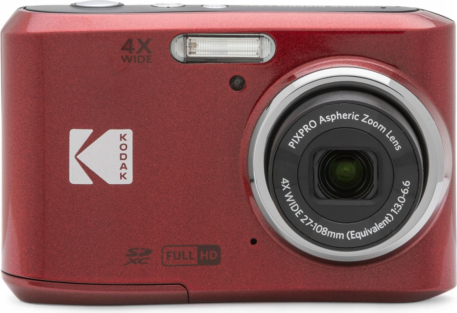 Kodak PixPro FZ45 digitale camera, rood