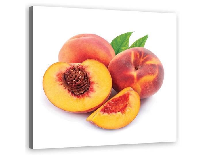 Feeby Wandbild obst boching, Orange, Essen/Getränk, Rechteckig, 50x50 cm, Bilder & Rahmen, Bilder, Leinwandbilder