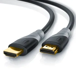 CSL 8k HDMI Kabel 2.1, 3fach geschirmt, Ultra HD, Full HD, 3D, High Speed mit Ethernet, HDMI Typ A - 1,5m