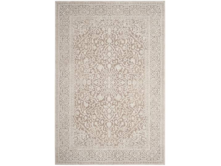 Tapis contemporain en polyester beige, 183 x 274 cm