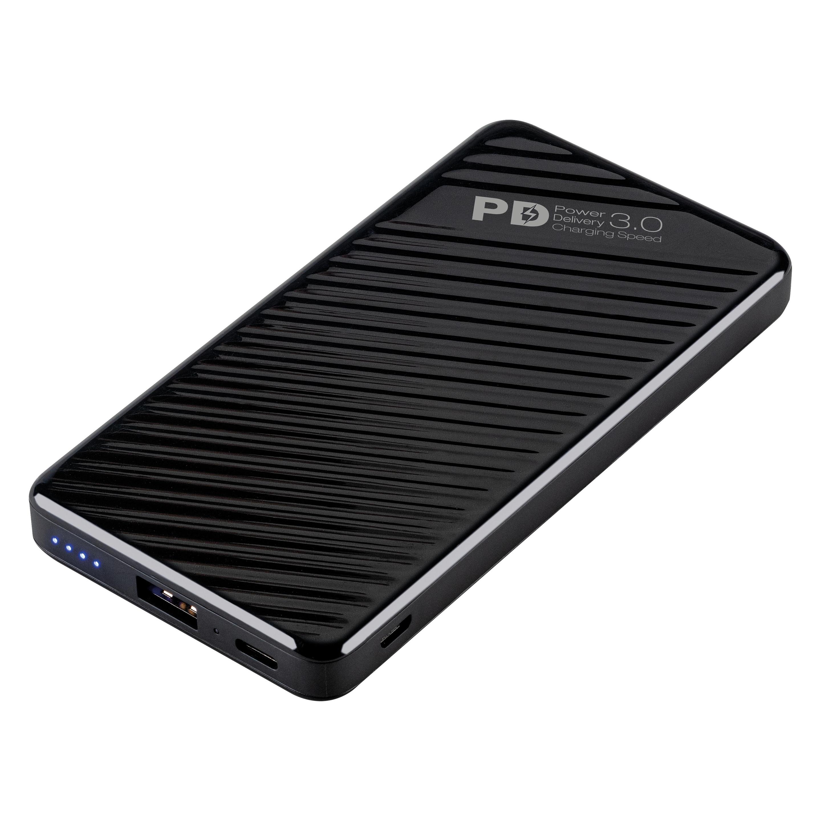 Vivanco PBVV10000PDBK Powerbank 10000 mAh Li-Ion USB-C Schwarz (10000 mAh, 18 W, 37 Wh) (63122)