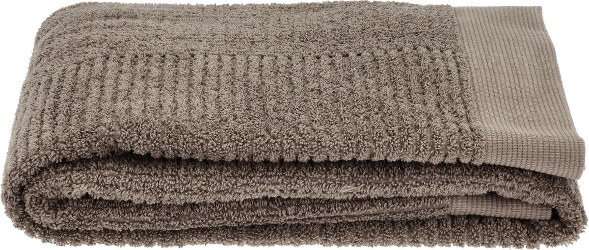 Zone Denmark Classic Badhanddoek - Taupe - 100% Katoen - 70 x 140 cm