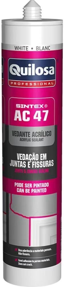 Sellador Acrílico Quilosa Ac 47 Para Juntas Y Grietas Morado Talla Única Unisex