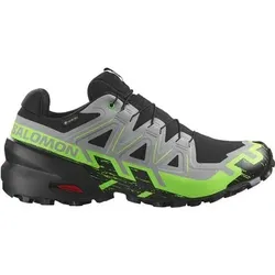 SALOMON Herren Trailrunningschuhe SHOES SPEEDCROSS 6 GTX Black/Allo/Grgeck, Größe 44 in Grau Grau
