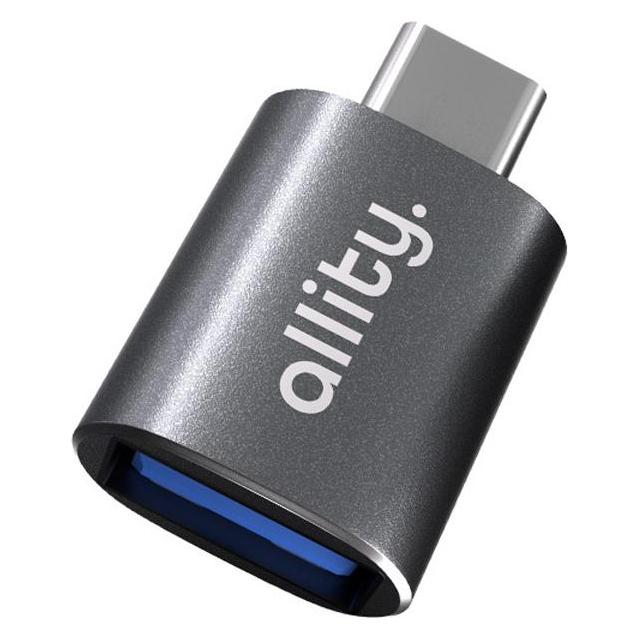 Allity adapter ABA-102 USB 3.0 do USB-C grey (USB-A, USB-C) (GSM195365)