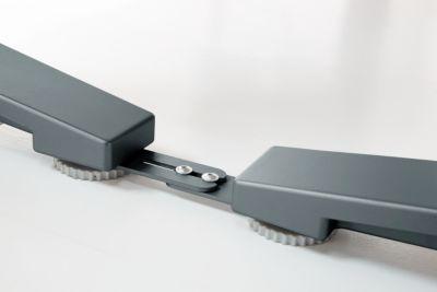 Schäfer Shop Genius Abstandhalter ERGOSTYLE S, 2 Stück, anthrazit