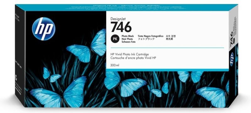 HP 746 (P2V82A) - Noir photo - Cartouche d'encre