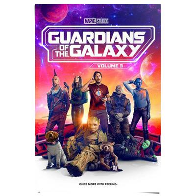 Poster REINDERS "Guardians of the Galaxy - volume 3 Marvel", bunt (farbe bild(er): lila), B:61cm H:91,5cm T:0,1cm, Bilder, Poster, Teenager Zimmer - Lila - 150 gr. Papier - Film und Fernsehen -