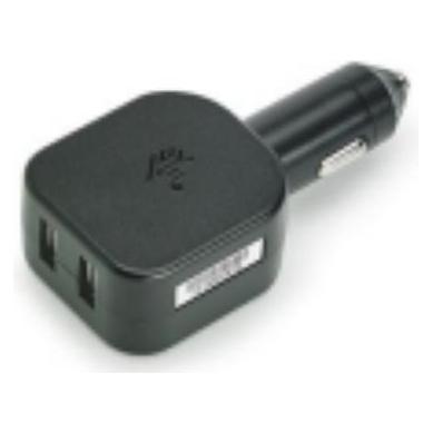 Zebra Zigarettenanzünder-Adapter 5 V 2 5 A Zwei Typ-A-Usb-Anschlüsse. (CHG-AUTO-USB1-01)