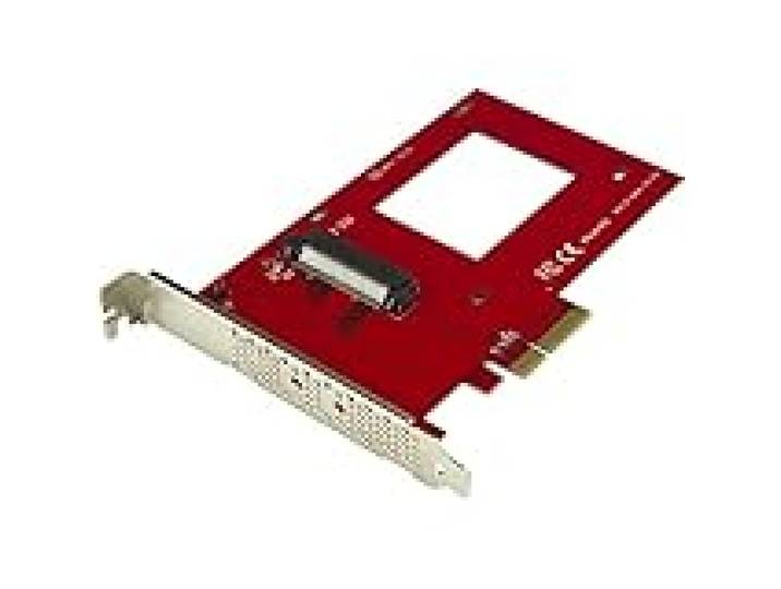 StarTech Adaptateur U.2 vers PCIe 4.0 x4 pour SSD NVMe 2,5 , SFF-8639