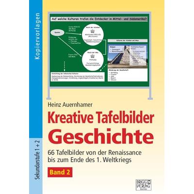 Kreative Tafelbilder Geschichte - Band 2, Taschenbuch von Heinz Auernhamer, Brigg, 978-3-95660-132-3