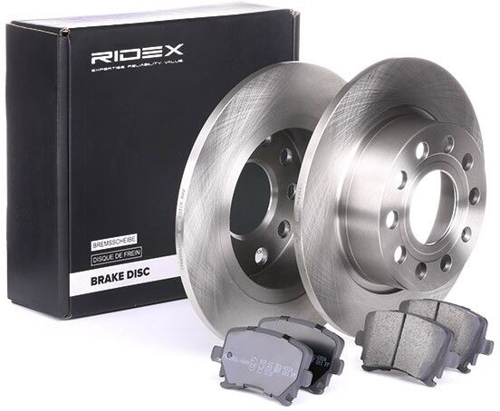 RIDEX 3405B0023 Brake discs and pads set