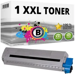 Druckfuxx, Toner, XXL Toner Schwarz für OKI MC853DN MC853DNCT MC873DNC MC873DNX MC873DNV