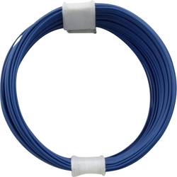 Donau Elektronik 110-2 Litze 1 x 0.04 mm² Blau 10 m