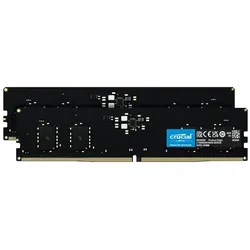 Crucial CT2K8G56C46U5 (2 x 8GB, 5600 MHz, DDR5-RAM), RAM, Schwarz
