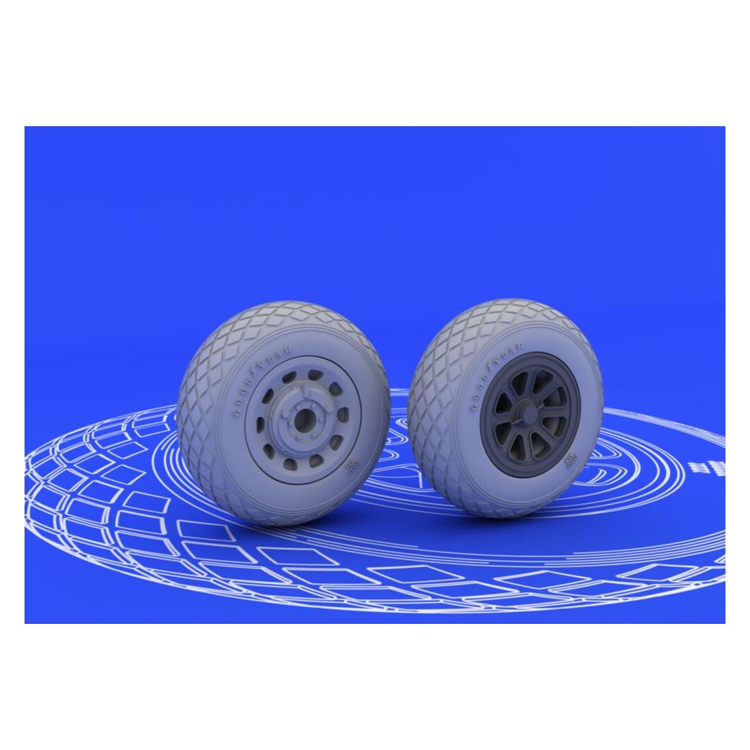 Eduard P-51 wheels (648092)
