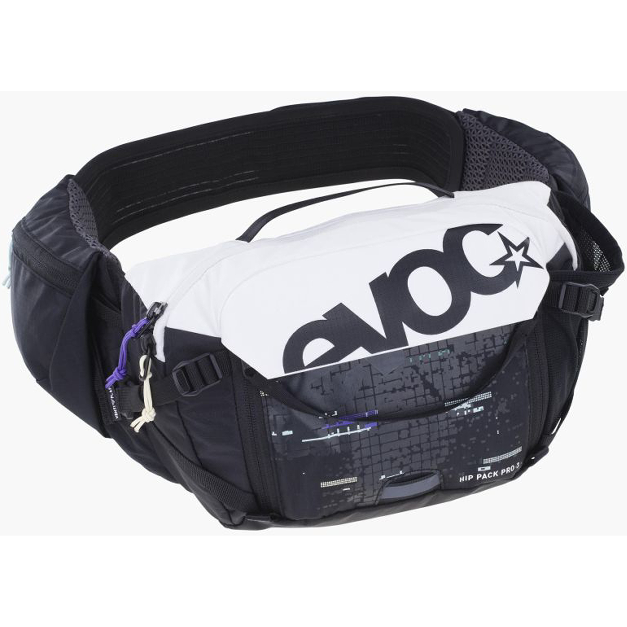 Evoc Hip Pack Pro 3 Hüfttasche Fahrradtaschen schwarz Größe 3L Mountainbike | Gravel