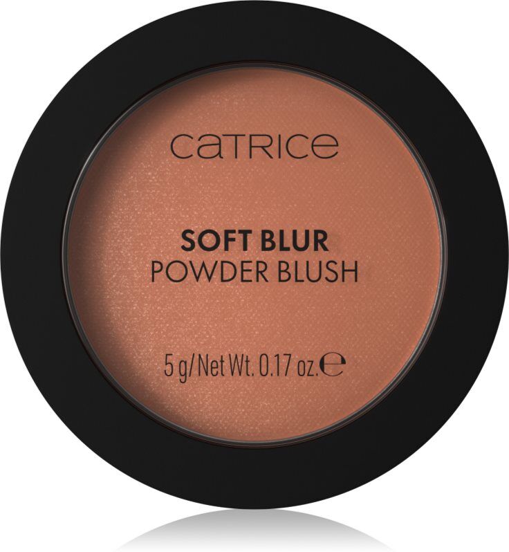 Catrice Soft Blur Powder Brush powder blusher with matt effect shade 050 Born to blonze 5 g