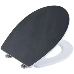 CORNAT WC-Sitz NOIR schwarz - Schwarze Bad-Ausstattung
