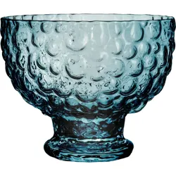 Moss Schale 19 cm, transparent, blau