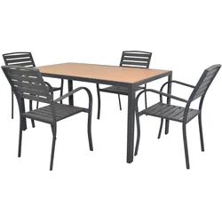 möbel direkt online 5tlg. Garten-Sitzgruppe Tabea