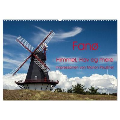 Fanø - Himmel, Hav og mere (Wandkalender 2027 DIN A2 quer), CALVENDO Monatskalender