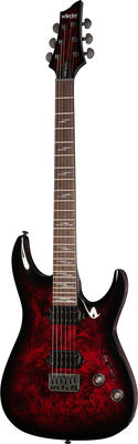 Schecter Omen Elite-6 Black Cherry Black Cherry Burst