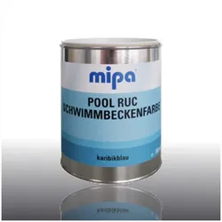 Pool Ruc 950 Schwimmbeckenfarbe karibikblau Poolfarbe 750ml
