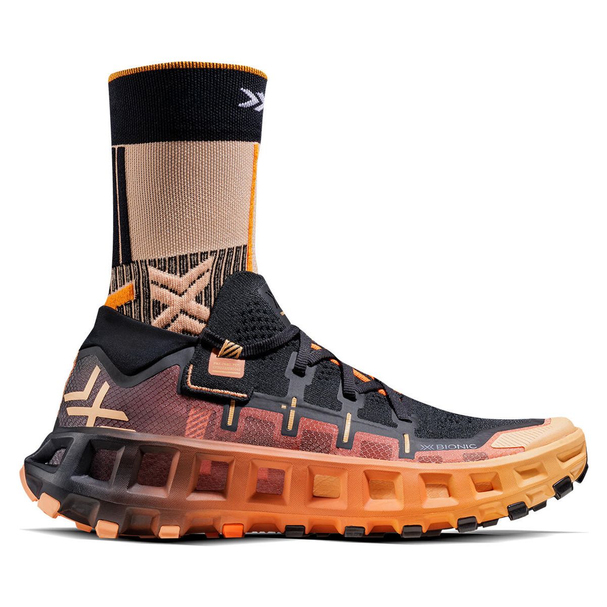 X-Bionic X-bionic Terraskin X01 x black/dark peach/fresh peach (B150) 5.5 TS-TS01S25U-B150-055