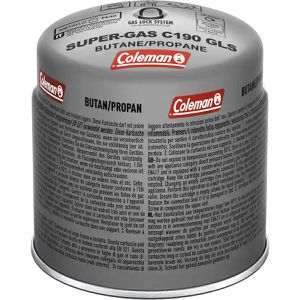 Coleman Gaskartusche 2233835, C190G, Stechkartusche, Butan-/Propangas (80/20%), 190g