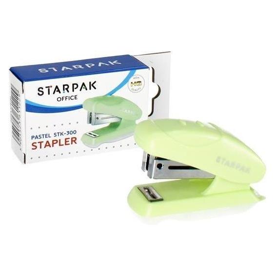 Starpak Mini-Heftgerät STK-300, pastellgrün (20 Blätter) (47358643)