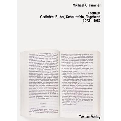 »genau«, Gebundene Ausgabe von Michael Glasmeier, Textem, 978-3-86485-357-9