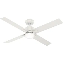 DC Deckenventilator Mila Weiß mit LED & Fernbedienung