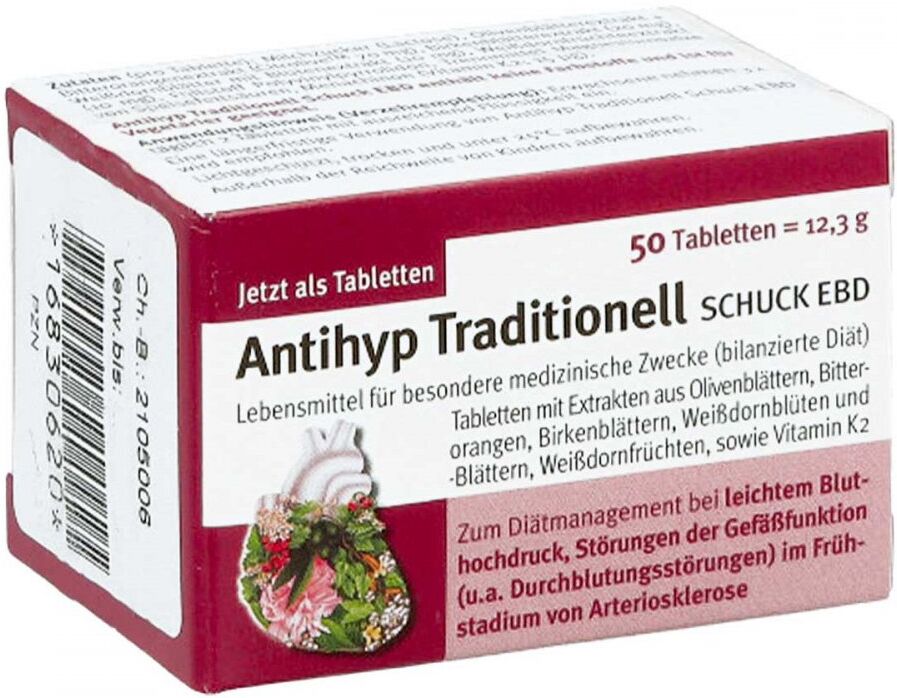 Antihyp Traditionell Schuck Ebd Tabletten 50stk