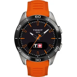 Tissot Touch Collection T-Touch Connect Sport T153.420.47.051.02 - Amoled,schwarz,orange - 43,3mm
