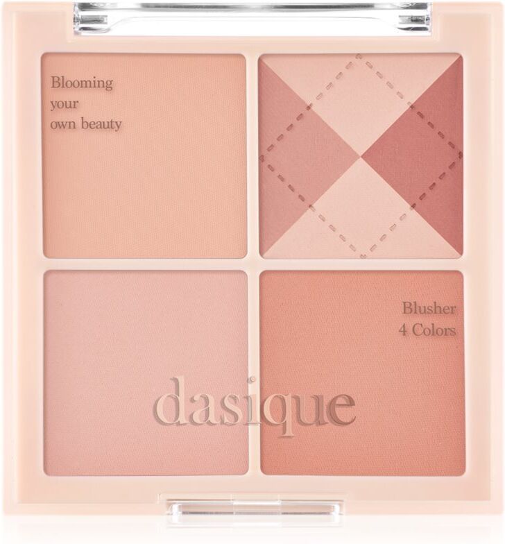Dasique Blending Mood Cheek blusher palette for healthy look shade 04 Beige Knit 10 g