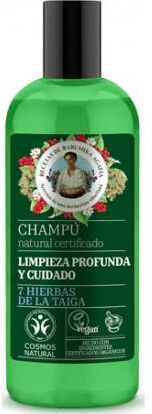 White Agafia Green Agafia Champú Natural Limpieza Profunda y Cuidado 260 ml
