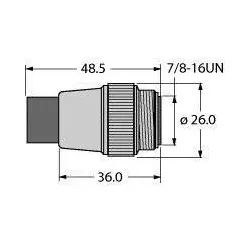 Turck Busabschlusswiderstand RSMV-48TR-EX