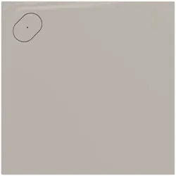Villeroy & Boch Ecora quadratische Duschwanne 1000 x 1000 x 35 mm Almond matt
