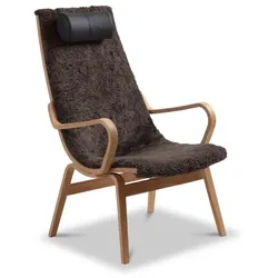 Conform Sessel Life Fell Braun Espresso